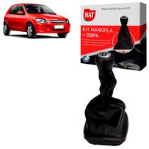Manopla + Coifa Chevrolet Celta 2001 Até 2011 - 5 Marchas Manopla + Coifa Chevrolet Celta 2001 Até 2011 - 5 Marchas