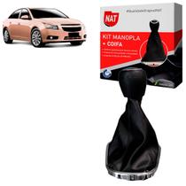 Manopla + Coifa Chevrolet Cruze 2012 Até 2016 - 6 Marchas Manopla + Coifa Chevrolet Cruze 2012 Até 2016 - 6 Marchas