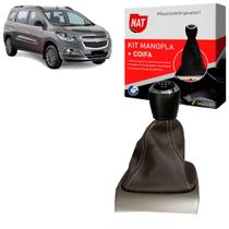 Manopla + Coifa Chevrolet Spin 2013 Até 2018 - 5 Marchas