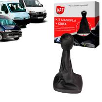 Manopla + Coifa Ducato Boxer Jumper 2006 Até 2017 5 Marchas