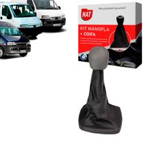 Manopla + Coifa Ducato Boxer Jumper 2006 Até 2017 5 Marchas