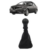 Manopla + Coifa Etios 2013 2014 2015 2016 Preta 5 Marchas