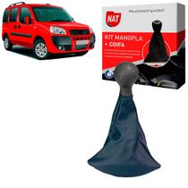 Manopla + Coifa Fiat Doblo Ano 2002 Até 2014