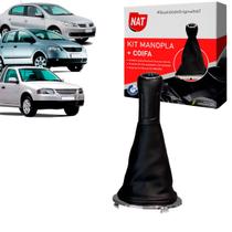 Manopla + Coifa G5 Gol Voyage Saveiro 2008 Até 2013 Fox 2003 Até 2009