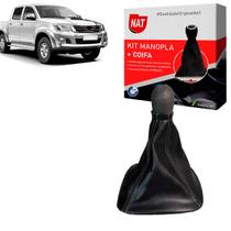 Manopla + Coifa Hilux E Sw4 Aut. 2006 Até 2015 Reduzida