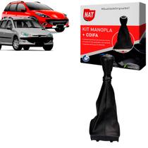 Manopla + Coifa Peugeot 206 207 E Sw Ano 2000 Até 2015