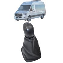 Manopla + Coifa Sprinter 2012 13 14 15 16 17 18 2019 Preto 6 Marchas Manopla + Coifa Sprinter 2012 13 14 15 16 17 18 2019 Preto 6 Marchas