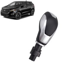 Manopla Cromada Câmbio Automático Titanium Sem Botão Lateral +/- Ford Edge 2016 À 2019 Manopla Cromada Câmbio Automático Titanium Sem Botão Lateral +/- Ford Edge 2016 À 2019