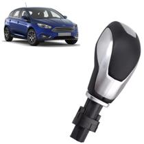Manopla Cromada Câmbio Automático Titanium Sem Botão Lateral +/- Ford Ka 2016 À 2021 Manopla Cromada Câmbio Automático Titanium Sem Botão Lateral +/- Ford Ka 2016 À 2021