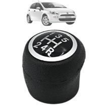 Manopla Da Bola De Cambio Anel Prata Punto 2008 2009 2010 Até 2013 2014 2015