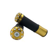 Manopla de aluminio esportiva punho moto antiderrapante modelo rizoma Manopla de aluminio esportiva punho moto antiderrapante modelo rizoma