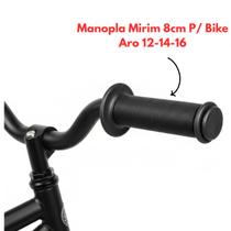 Manopla De Bike Mirim Borracha 8cm Aro 12 14 e 16 - Wester Manopla De Bike Mirim Borracha 8cm Aro 12 14 e 16 - Wester