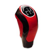 Manopla De Cambio Automotiva Kadman Azul/Preta Resinada de 4 Marchas