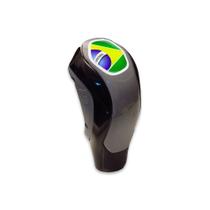Manopla De Câmbio Automotiva Kadman Cinza/Preta Resinada Brasil