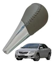 Manopla De Câmbio Couro Toyota Corolla 2009 Á 2014 Manopla De Câmbio Couro Toyota Corolla 2009 Á 2014