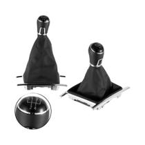 Manopla De Câmbio De Couro Vintage Para VW Amarok 2010-2022, Acessórios De Interior Para 5/6 Marchas