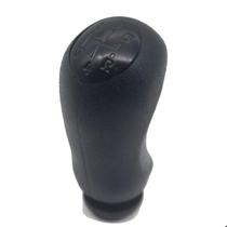 Manopla de Câmbio Logan Sandero Megane II Duster Exceto Versões 2.0 com Bucha Tampa Preta