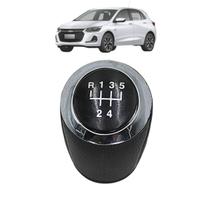 Manopla De Câmbio Onix Spin Cobalt 2012 A 2020 Prisma Sonic Preta Parafusada