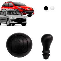 Manopla de Câmbio Peugeot 206/207/SW Ano 2000 Até 2014 Manopla de Câmbio Peugeot 206/207/SW Ano 2000 Até 2014