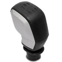 manopla de câmbio peugeot 208 2014 a 2020 preto e cromado L700504 manopla de câmbio peugeot 208 2014 a 2020 preto e cromado L700504