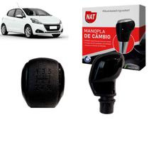 Manopla de Câmbio Peugeot 208 Ano 2014 Até 2020 C/ 5 Marchas