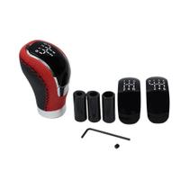 Manopla De Câmbio Universal De Couro 5/6 Velocidades Para Todos Os Modelos De Carros Manuais Manopla De Câmbio Universal De Couro 5/6 Velocidades Para Todos Os Modelos De Carros Manuais