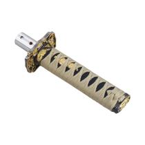 Manopla De Câmbio Universal JDM Katana Samurai De 150MM, 200MM, 260MM Com Adaptadores Manopla De Câmbio Universal JDM Katana Samurai De 150MM, 200MM, 260MM Com Adaptadores