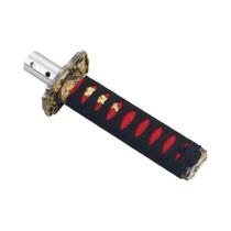 Manopla De Câmbio Universal JDM Katana Samurai De 150MM 200MM 260MM Com Adaptadores
