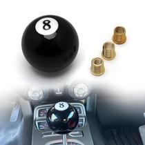 Manopla De Câmbio Universal Preta Com 8 Bolas De Bilhar Para Transmissão Manual Manopla De Câmbio Universal Preta Com 8 Bolas De Bilhar Para Transmissão Manual