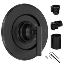 Manopla de Chuveiro Lanmun T2901BL Preto Fosco em Metal Maciço Manopla de Chuveiro Lanmun T2901BL Preto Fosco em Metal Maciço