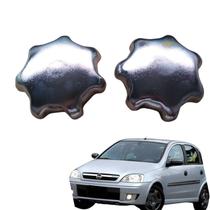 Manopla De Regulagem Do Banco Cromado Gm Corsa Meriva...