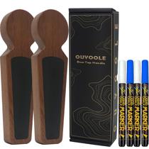 Manopla de Torneira de Cerveja OUYOOLE com 4 Canetas 2 Unidades para Kegerator