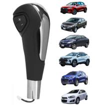 Manopla do Câmbio Automático Tracker Spin Cobalt Onix Prisma Sonic