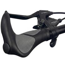 Manopla Ergonômica Bike Mtb Com Bar End Integrado Chifre E Trava De Alumínio Borracha Antiderrapante Conforto Para Ciclista Apoio De Mão Manopla Ergonômica Bike Mtb Com Bar End Integrado Chifre E Trava De Alumínio Borracha Antiderrapante Conforto Para Ciclista Apoio De Mão