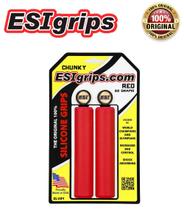 Manopla Esi Grips Vermelha Chunky Bike Manopla Silicone 32Mm