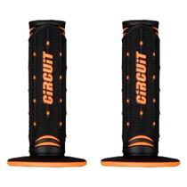 Manopla Esportiva Circuit Jupiter Everyday Preto/ Laranja Manopla Esportiva Circuit Jupiter Everyday Preto/ Laranja