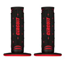 Manopla Esportiva Circuit Jupiter Everyday Preto/ Vermelho Manopla Esportiva Circuit Jupiter Everyday Preto/ Vermelho