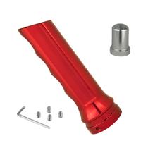 Manopla Freio de mão universal esportivo Alumínio Vermelho M