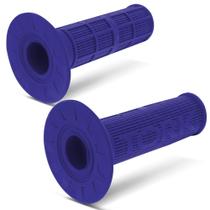 Manopla Guidão Motocross Pro Tork MX2 Racing Grips Universal Borracha Azul Manopla Guidão Motocross Pro Tork MX2 Racing Grips Universal Borracha Azul