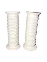 Manopla Mirim para guidão de bicicleta branca Manopla Mirim para guidão de bicicleta branca