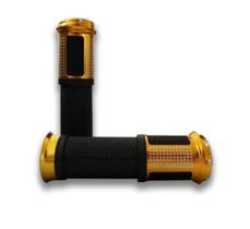 Manopla Moto Dourada Esportiva Universal Com Peso Manopla Moto Dourada Esportiva Universal Com Peso