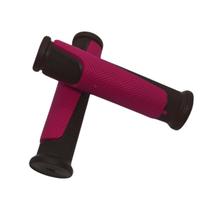 Manopla MTB Combate X-Plore Soft 120mm TPR Preto Rosa Manopla MTB Combate X-Plore Soft 120mm TPR Preto Rosa