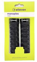 Manopla mtb silicone premium 4 137mm com trava preta Manopla mtb silicone premium 4 137mm com trava preta