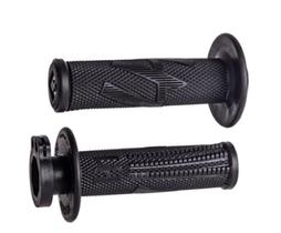 Manopla Odi Emig Pro Mx V2 Lock-On - Preto/Preto