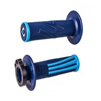 Manopla Odi Emig Pro V2 Lock-On - Azul/Preto