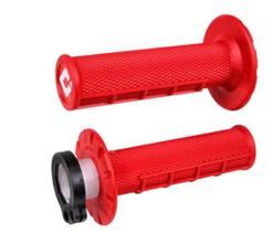 Manopla Odi Lock-On V2 Mx Half Waffle - Red