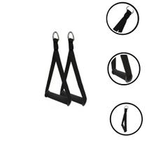 Manopla Par Simples Alça Puxador Nylon Academia Cross Over Manopla Par Simples Alça Puxador Nylon Academia Cross Over