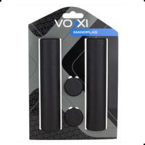 Manopla Para Bicicleta Mao Voxxi 136mm Espuma Preto (par) Manopla Para Bicicleta Mao Voxxi 136mm Espuma Preto (par)