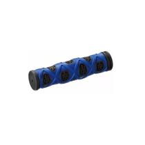 Manopla Para Bicicleta TrueGrip Grid Preto/Azul Ritchey Ref. PRD16279