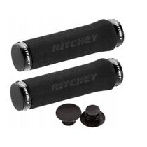 Manopla Para Bicicleta WCS TrueGrip Espuma Com Trava Ritchey Ref. PRD13335 Manopla Para Bicicleta WCS TrueGrip Espuma Com Trava Ritchey Ref. PRD13335